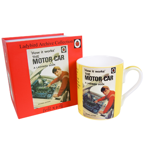 Ladybird Archive Collection Motor Car Mug