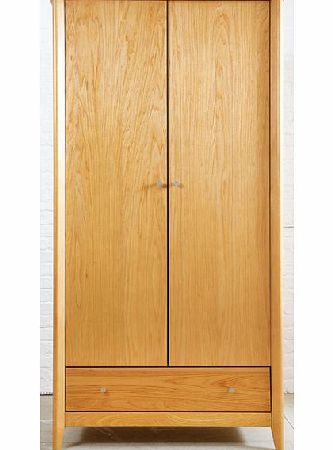 Ladybird Celia Oak Two Door Wardrobe