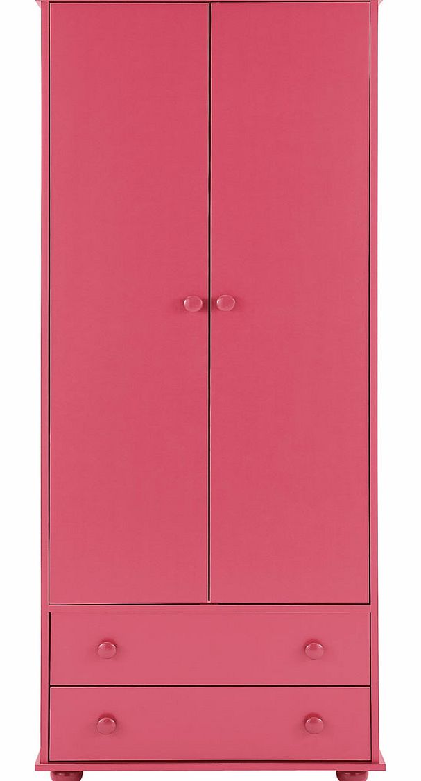 Ladybird Kidspace Nova 2-Door 2-Drawer Wardrobe