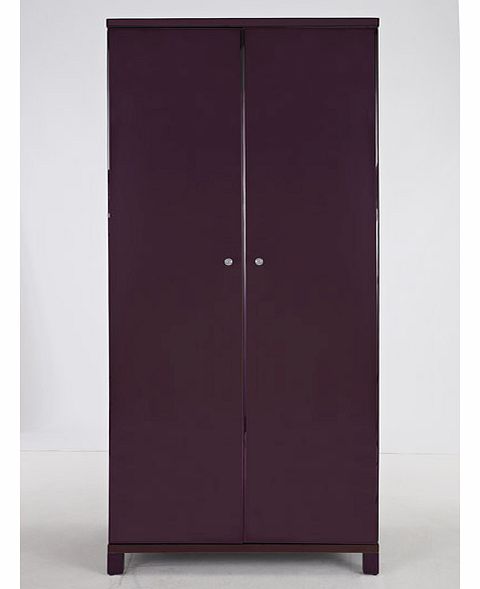 Ladybird Paris Mirrored Two Door Wardrobe