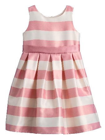Ladybird Pink Stripe Bridesmaid Dress