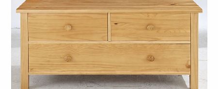 Ladybird Seattle Kids Solid Pine Chest Of Drawers