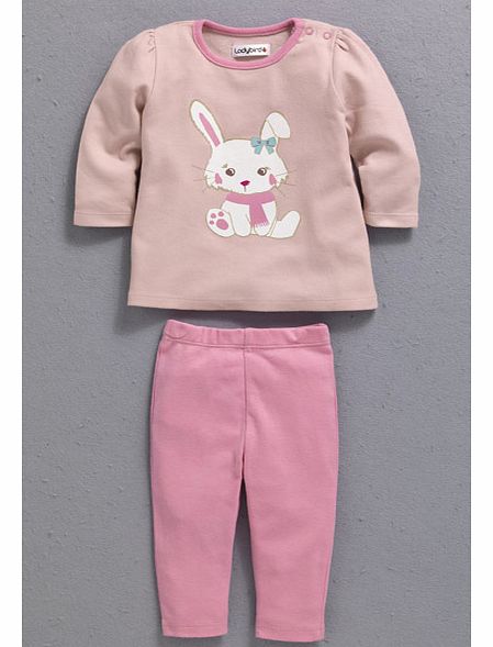 Ladybird Two Piece Girls Bunny Set