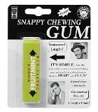 Snappy chewing gum
