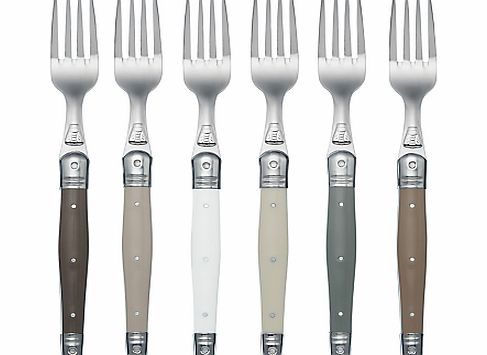 Laguiole Dubost Tonal Table Forks, Set of 6