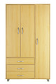 LAI 3-door- 3-drawer wardrobe