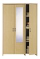LAI canberra 3-door wardrobe with mirror