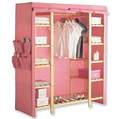 canvas triple wardrobe