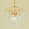 LAI single-light crystal chandelier