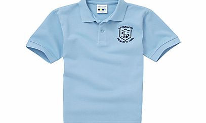 Lairdsland Primary School Unisex Polo Shirt, Sky