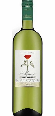 Laithwaites Wine Italian White Wine - Il Papavero Pinot Grigio - (Case of 6)