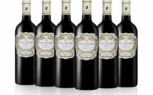 Laithwaites Wine Pillastro Red Wine Italian Primitivo 2012/13 75cl (Case of 6)