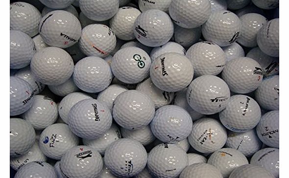 Lakeballs 100 Assorted AAA/AA Grade Golf Balls
