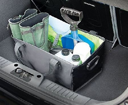Lakeland Car Boot Collapsible Bag amp; Box Organiser With Handles 30 x 46 x 27cm H