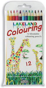 Lakeland Colouring Pencils Round-barrelled Soft
