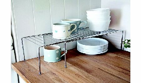 Lakeland Expandable Adapt-a-Shelf Stand Cupboard Organiser