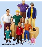 Lakeshore Caucasian Block Play Dolls