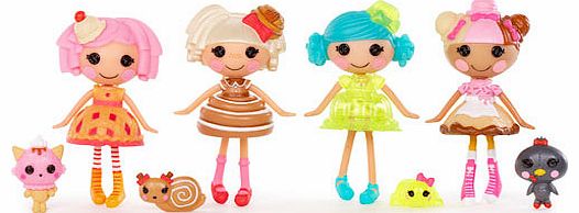 Mini Lalaloopsy Dolls 4 Pack - Set 1