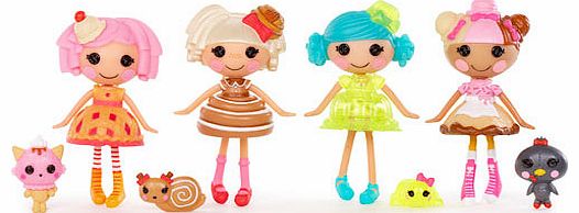 Lalaloopsy Mini Mini Lalaloopsy Dolls 4 Pack - Set 1