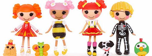 Mini Lalaloopsy Dolls 4 Pack - Set 6