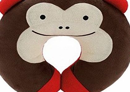 Lalang Soft Monkey Shape Baby Car Seat Kids Travel Pillow Children Neck Head Rest Pillows Toy