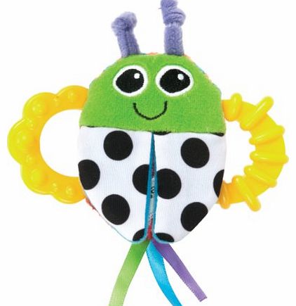 Lamaze High Contrast Flip-flop Bug Rattle