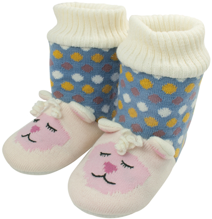 Lamb Knitted Booties