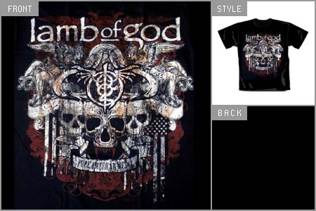 Lamb Of God (Pure American) *Import* T-shirt