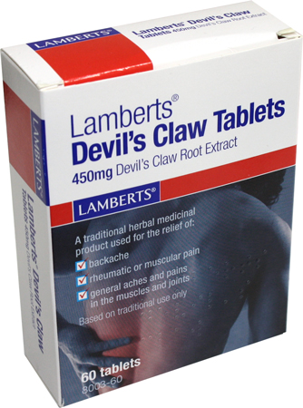 Lamberts Devils Claw 60 Tablets