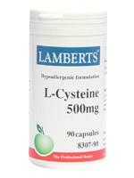 Lamberts L-Cysteine 500mg 90 capsules