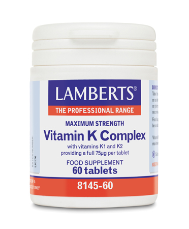 Lamberts Maximum Strength Vitamin K Complex 60