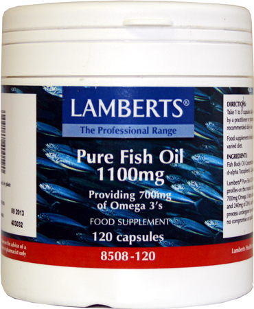 Lamberts Pure Fish Oil 1100mg 120