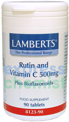 Lamberts Rutin and Vitamin C 500mg plus