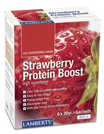 Lamberts Strawberry Protein Boost