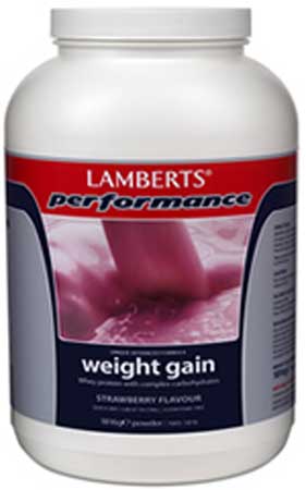 Lamberts Weight Gain Powder (Strawberry)