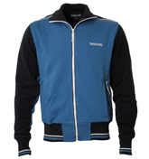 Lambretta Blue Full Zip Sweatshirt