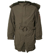 Khaki Fishtail Parka
