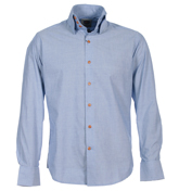 Lambretta Light Blue Cotton Shirt