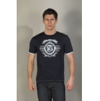 Mens Multi Application Bulldog T-Shirt Navy