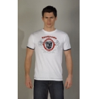 Mens Multi Application Bulldog T-Shirt White