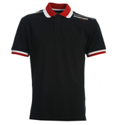 Lambretta Navy Pique Polo Shirt