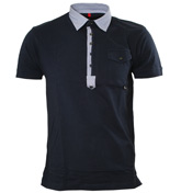 Lambretta Navy Polo Shirt