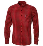Red Check Long Sleeve Shirt