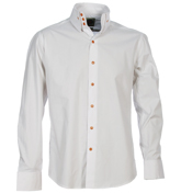 Lambretta White High Neck Shirt