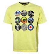 Yellow T-shirt with Printed Design