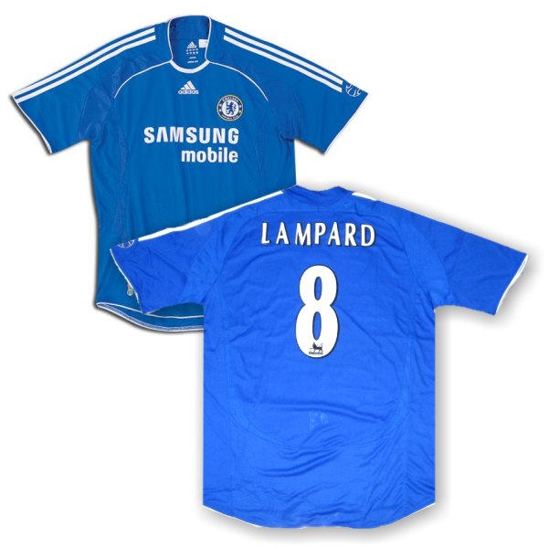 Lampard Adidas 06-07 Chelsea home (Lampard 8) - Kids