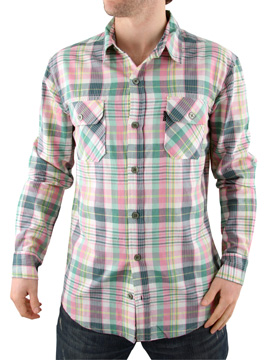Green/Yellow/Blue Check Shirt