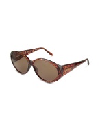 Lancaster Elisir Signature Round Sunglasses
