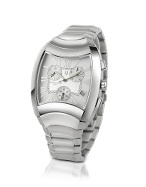 Lancaster Universo Chrono Large Stainless Steel Bracelet Watch