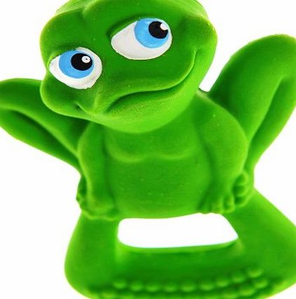 Lanco Natural Toys Baby Frog Natural Rubber Baby Teether